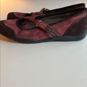 Privo byClarks Women's Burgundy Mary Jane Flats